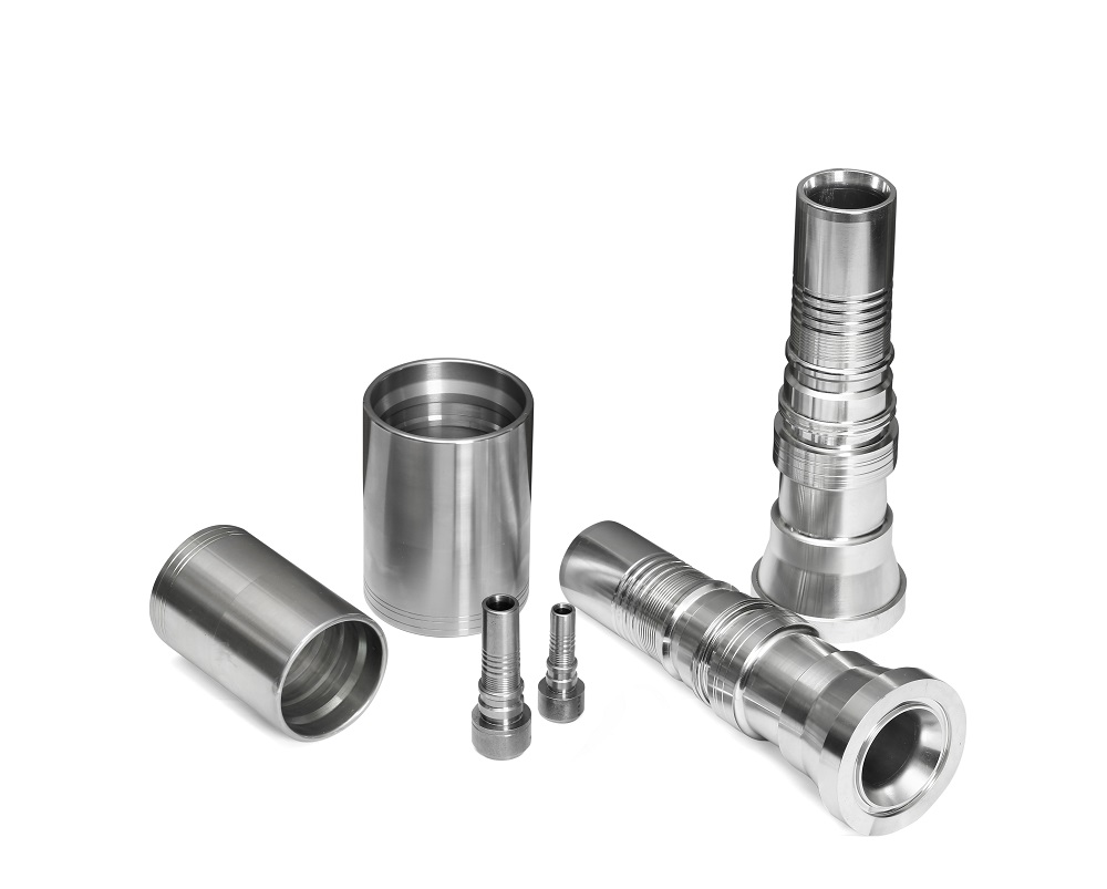 HEPTEKNIK stainless steel hydraulic fittings, ferrules and hose connection components